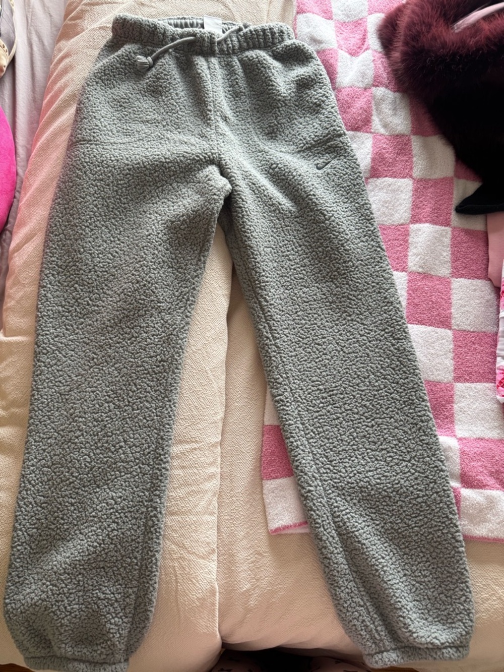 Nike Therma-FIT Sherpa Hoodie - Light Gray